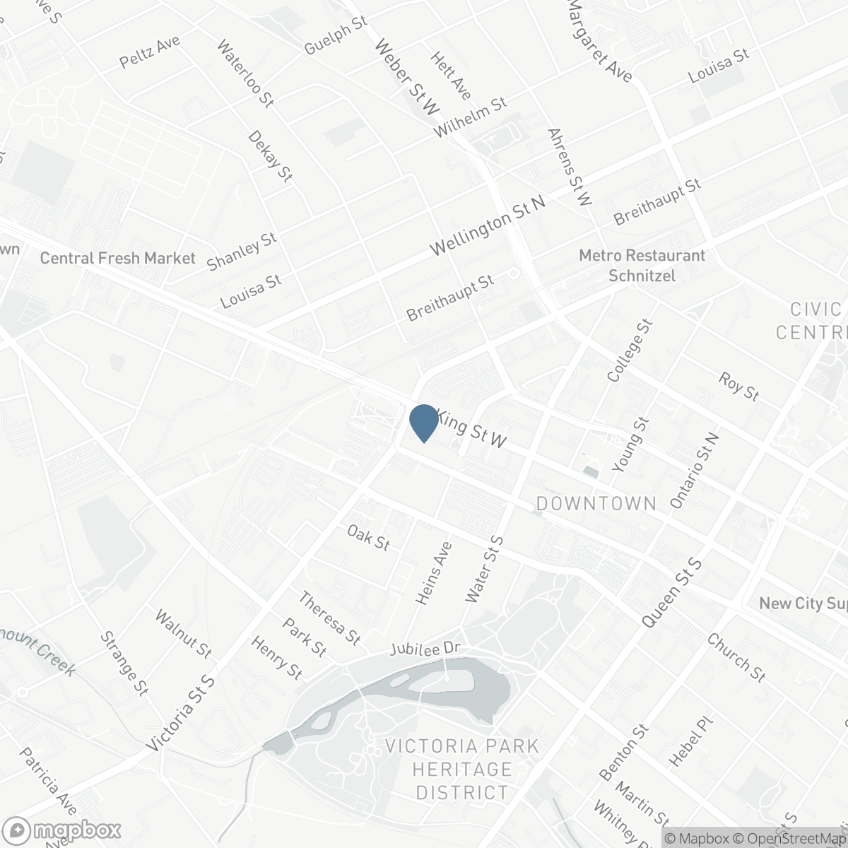 1 VICTORIA Street Unit# 1902, Kitchener, Ontario N2G 0B5